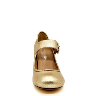 Madeline Metallic Mary Jane Heels - Glamourous Grace