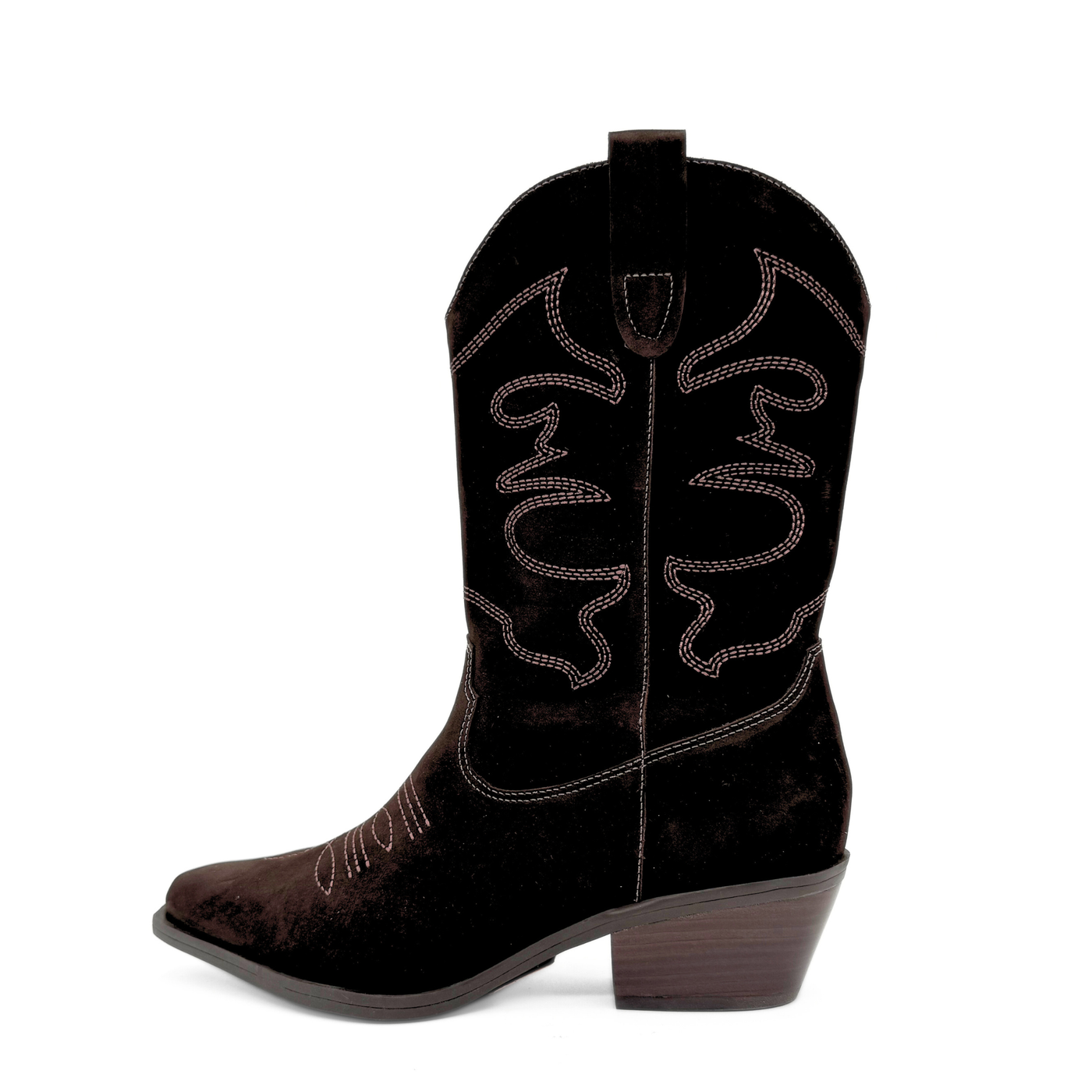 Racketeer Suede Cowboy Boots - Glamourous Grace
