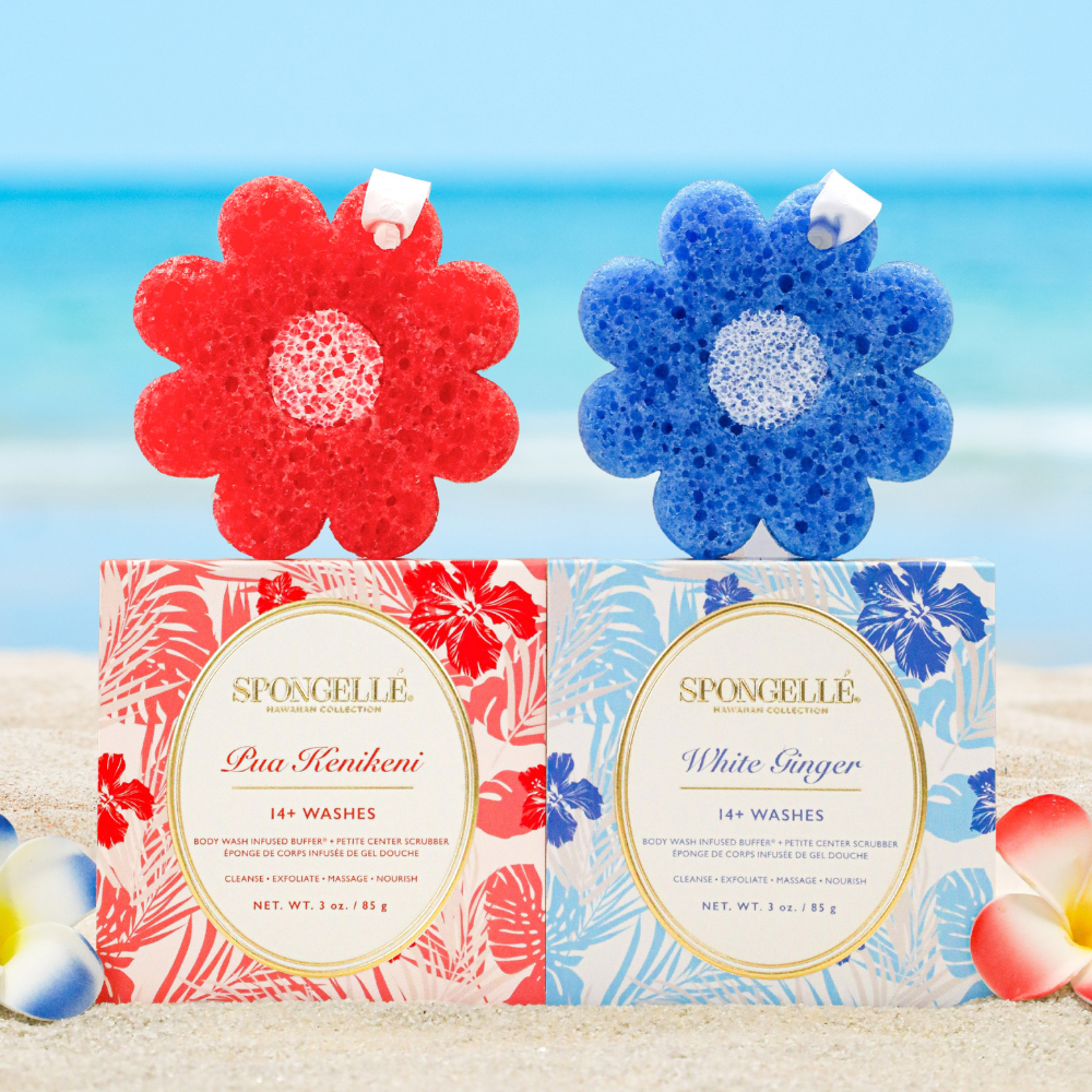 Pua Kenikeni & White Ginger Hawaiian Body Buffer Set - Glamourous Grace