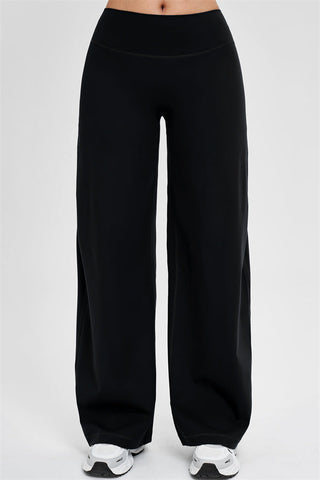 The Stride Crop Top Straight Leg Pants 2-Piece Set