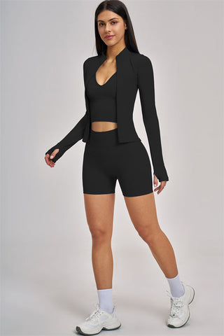 The Vision Jacket Tank Top Shorts 3-Piece Set