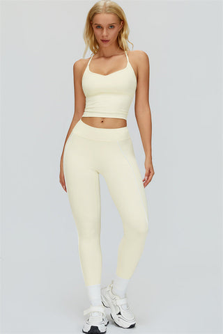 The Whisper Crop Top Leggings 2-Piece Set