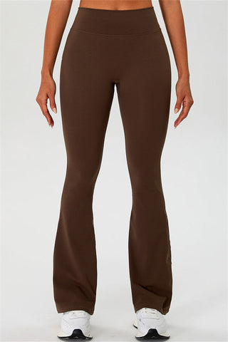 The Ember Sports Bra Crop Top Flared Leggings 3-Piece Set