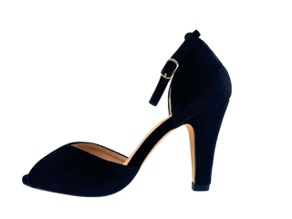 Lola Velvet Heels - Glamourous Grace