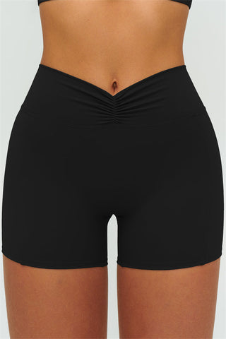 The Lushness V-Back Sports Bra Shorts 2-Piece Set