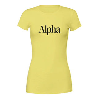 The Self Assured Alpha T-Shirt