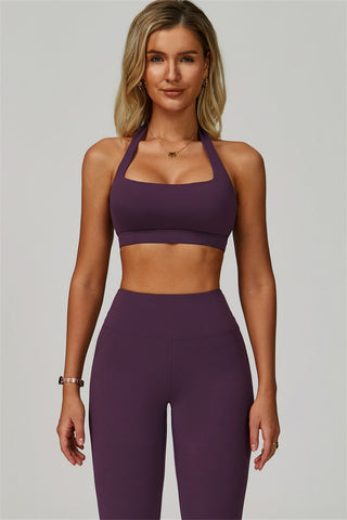 The Bold Halter Sports Bra Leggings 2-Piece Set