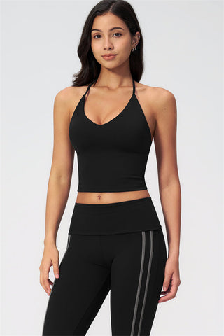 The Evoke Crop Top Capri Leggings 2-Piece Set