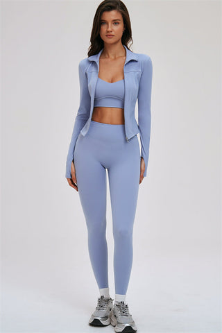 The Kinetic Cross Back Sports Bra