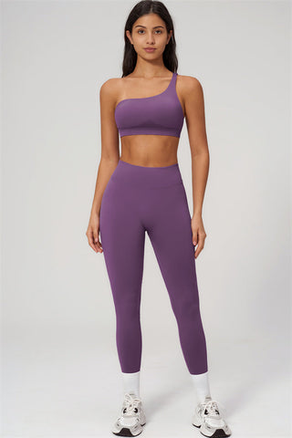 The Empower One-Shoulder Sports Bra