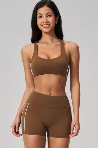 The Breathe Sports Bra Shorts 2-Piece Set