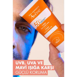 Avene Fragrance-Free Sunscreen Cream for Dry Skin SPF50+ - Water-Resistant & Moisturizing - Glamourous Grace