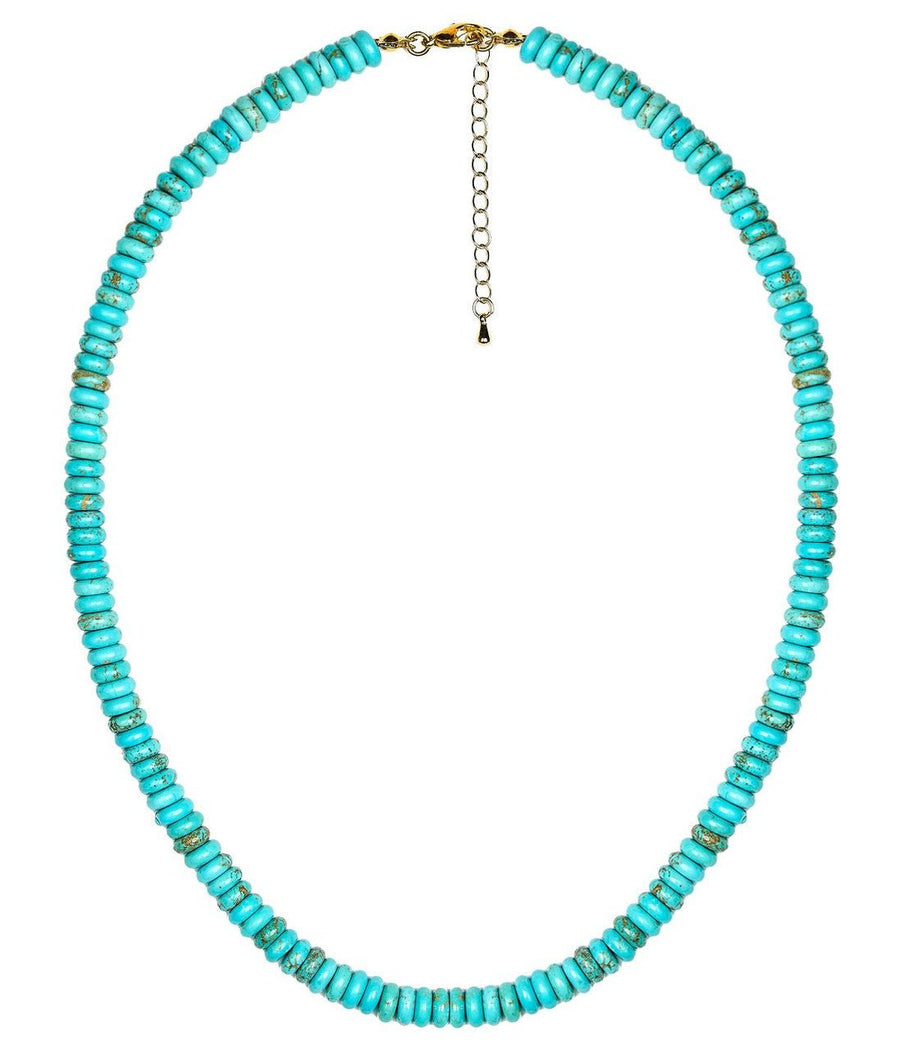 8mm Tradd  Turquoise Necklace  - Belle of the Ball Collection - Glamourous Grace