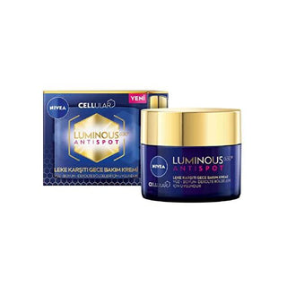 Nivea Cellular Luminous630 Antispot Night Cream - Dark Spot Treatment | 1.7 fl oz - Glamourous Grace