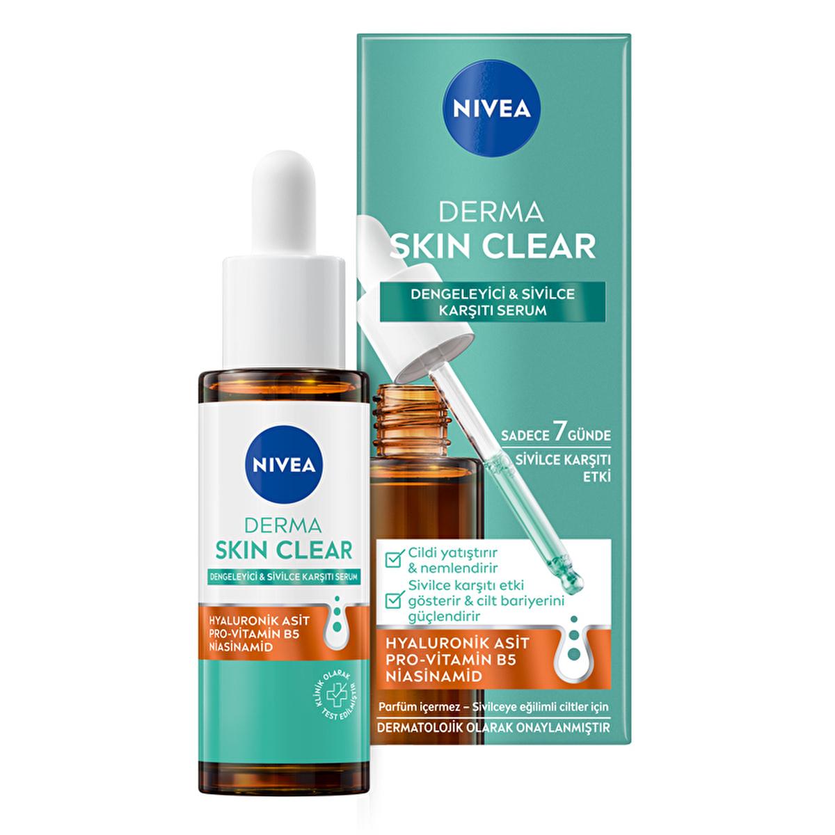 Nivea Acne Control Facial Serum - Balances Oily Skin, Reduces Acne - 1.01 fl oz - Glamourous Grace