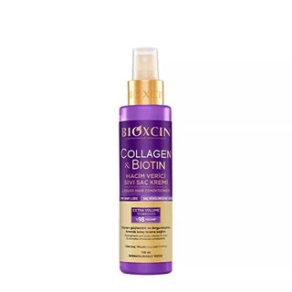 Bioxcin Collagen & Biotin Volumizing Hair Conditioner: Thicken Fine Hair & Prevent Hair Loss - Strengthens, Adds Volume, Ideal for Sensitive Scalps - Glamourous Grace
