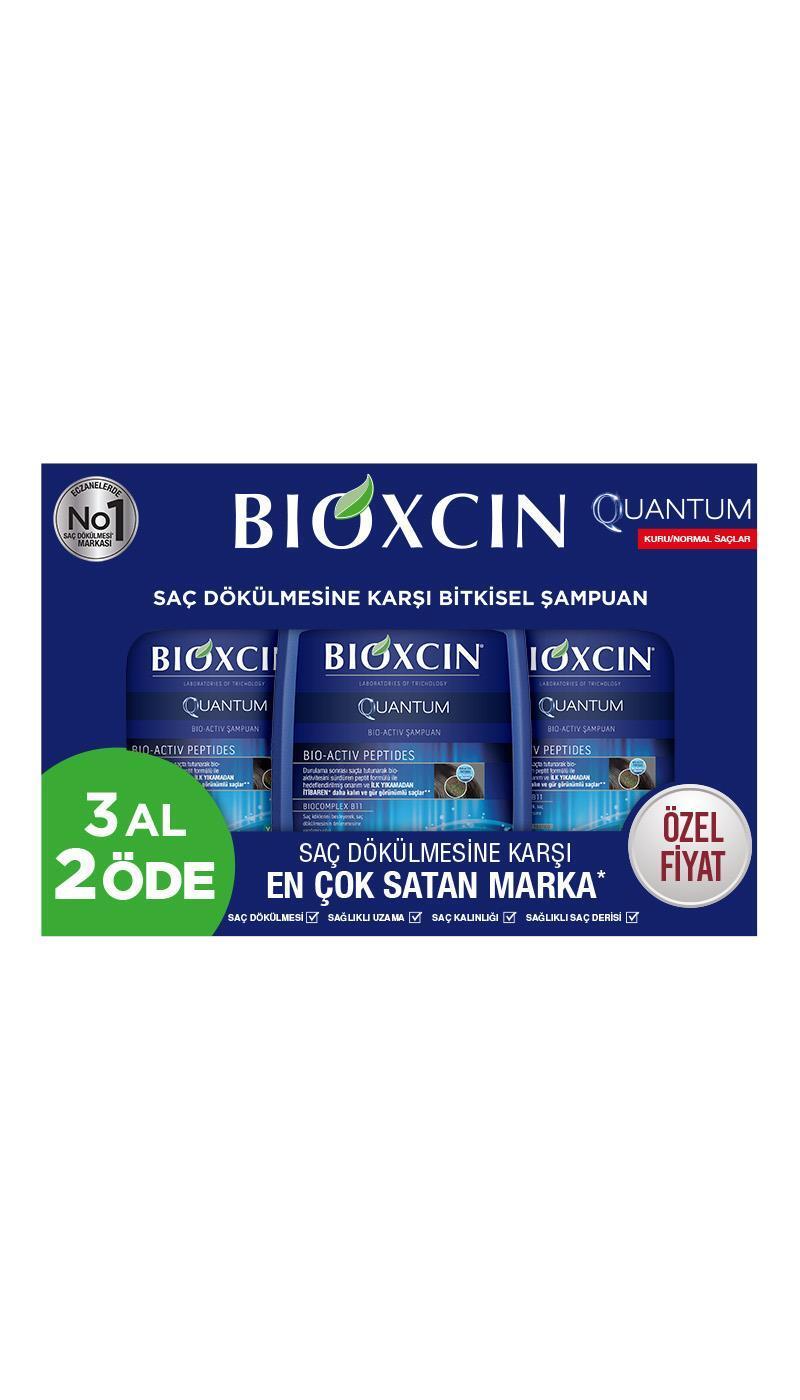 Bioxcin Quantum Shampoo for Dry-Normal Hair - Nourishing, Moisturizing, Argan Oil & Keratin Enriched - Glamourous Grace