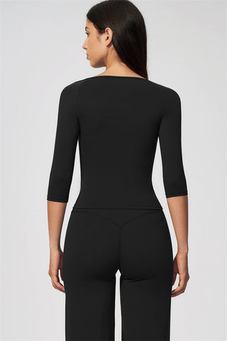 The RiseFit Half-Sleeve T-Shirt Straight Leg Pants 2-Piece Set