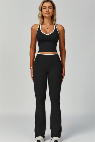 The Quest Tank Flared Leggings 2-Piece Set