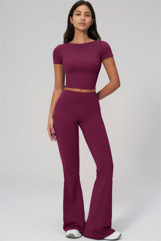 The Rapture T-shirt Flared Leggings 2-Piece Set
