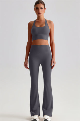 The Brave Sports Bra Flared Leggings 2-Piece Set