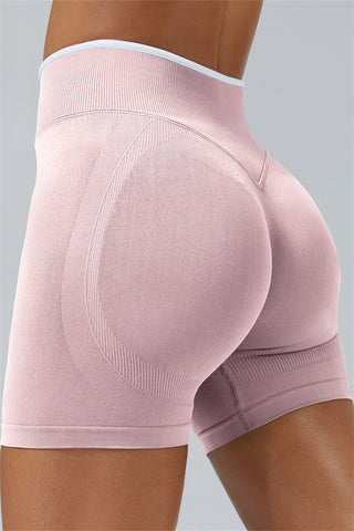 The Elevate Long Sleeve Crop top Shorts 2-Piece Set