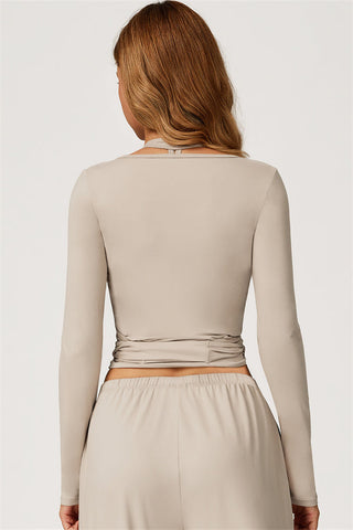 The Sprint Long Sleeve Crop Top
