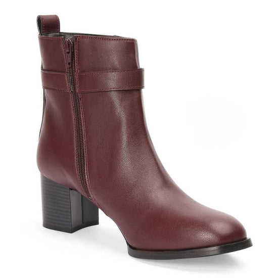 Luna - Maroon Boots