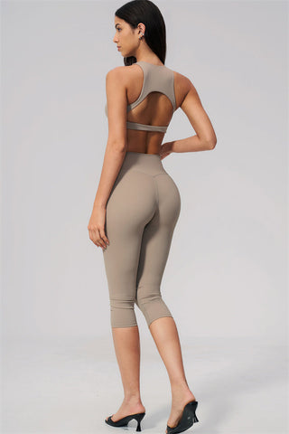 The Twirl Open Back Sports Bra