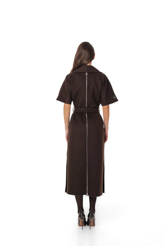 Elan Structured Short-Sleeve Coat