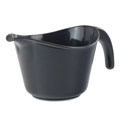 Reston Lloyd Melamine Batter Bowl with Pour Spout and Detachable Handle, Charcoal