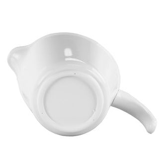 Reston Lloyd Melamine Batter Bowl with Pour Spout and Detachable Handle, White