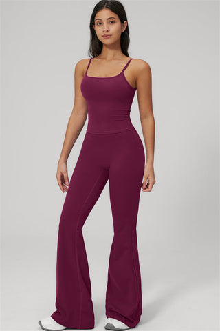 The Rapture Tank Top Flared Leggings 2-Piece Set
