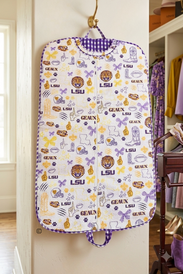 SC - LSU Garment Bag© - Glamourous Grace