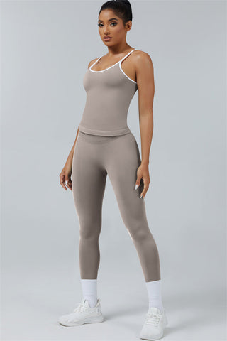 The Elevate Crop Top Leggings 2-Piece Set