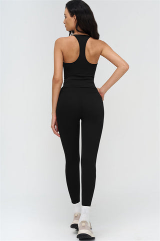 The BoldFit Crop Top Leggings 2-Piece Set