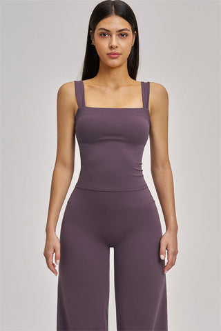 The Swoon Tank Top Flared Leggings 2-Piece Set