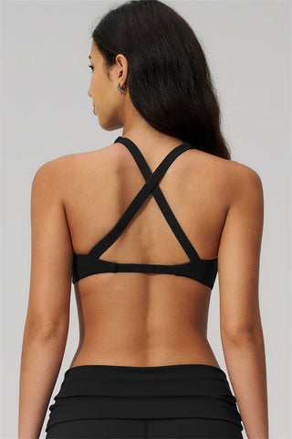 The Daring Sports Bra Straight Leg Pants 2-Piece Set