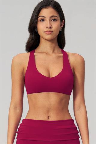 The Daring Sports Bra Straight Leg Pants 2-Piece Set