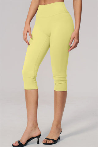 The Twirl Open Back Sports Bra Capri Leggings 2-Piece Set