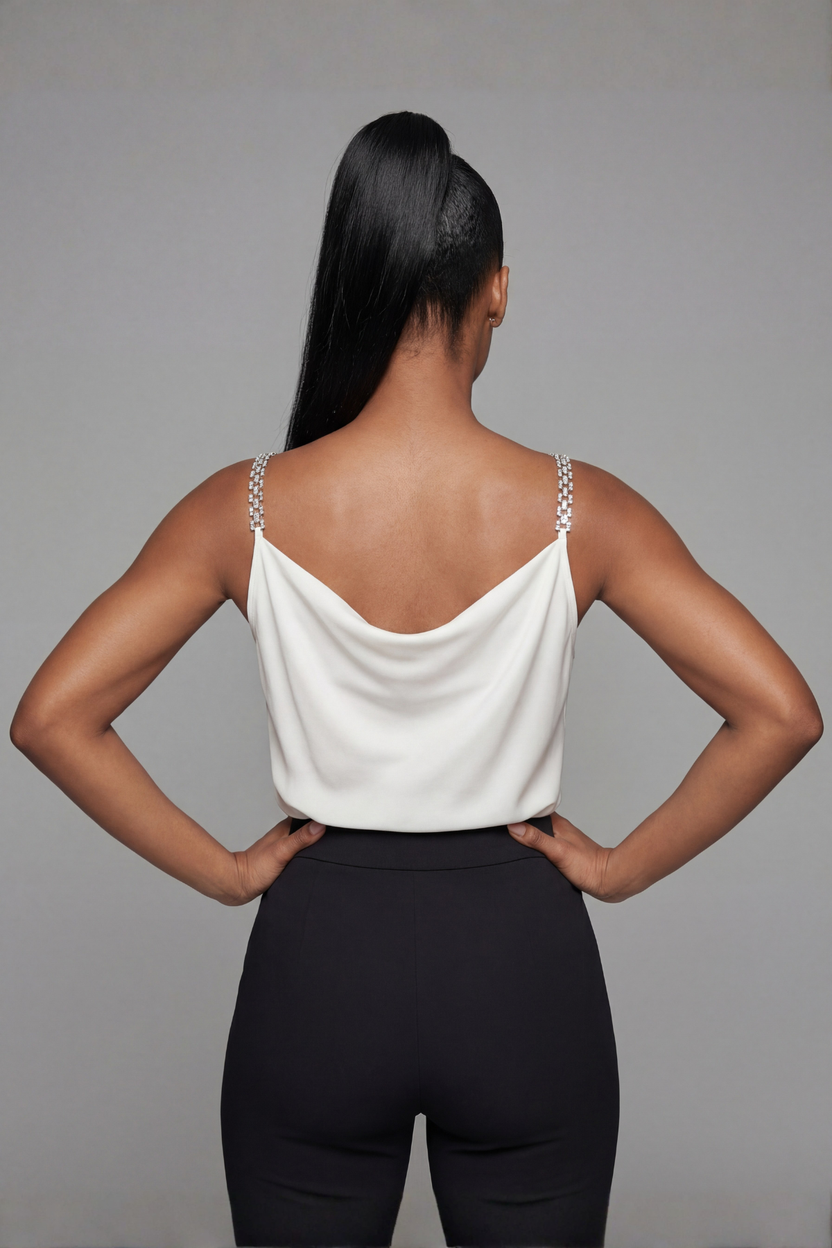 White Elegant Blouse, Dora
