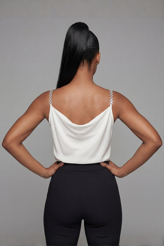 White Elegant Blouse, Dora