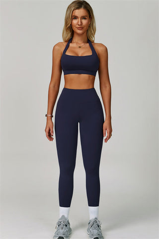 The Bold Halter Sports Bra Leggings 2-Piece Set