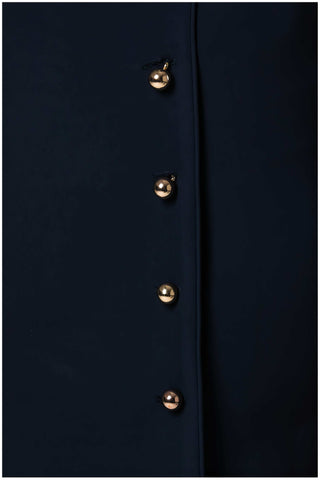 Navy Wrap Dress, Olga