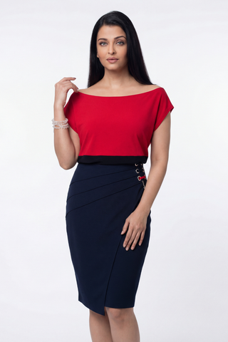 Red and Black Blouse, Greta