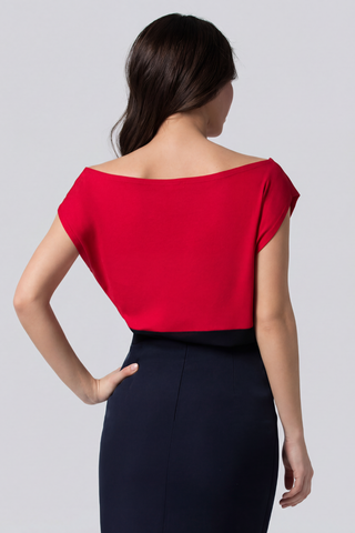 Red and Black Blouse, Greta