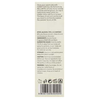 BellaVita Honey Oud Eau De Parfum Unisex Perfume 100ml