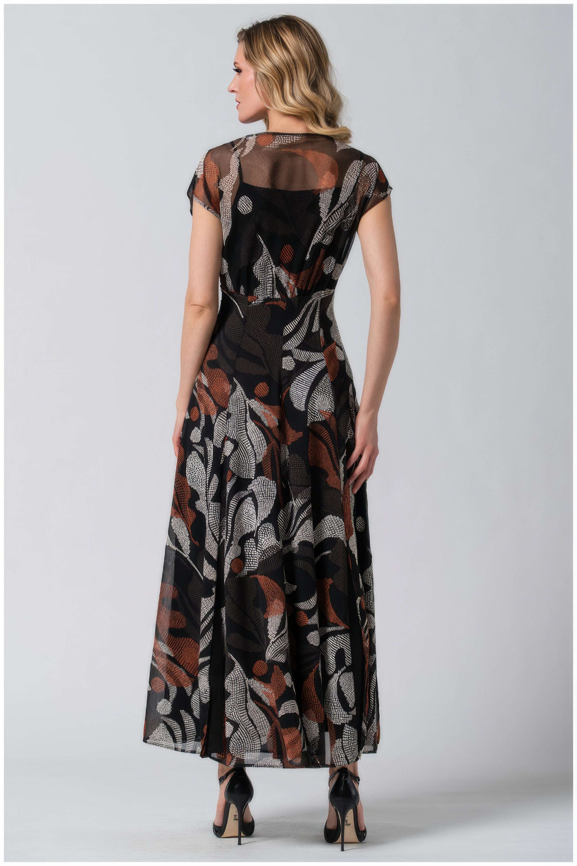 Floral Print Maxi Dress, Lola