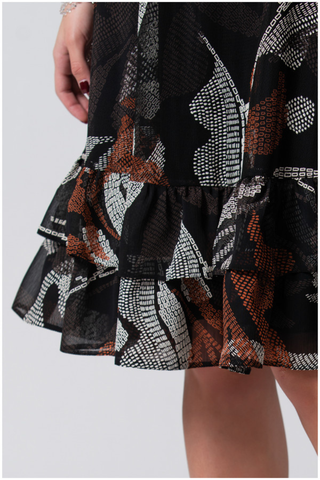 Floral Print Ruffle Dress, Lola