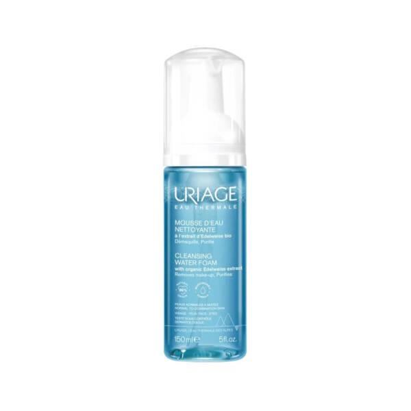 Uriage Gentle Facial Cleansing Foam & Makeup Remover - Suitable for Normal & Combination Skin Types - Glamourous Grace